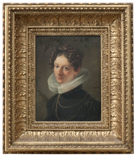 Johan Gustaf Sandberg, Porträtt av konstnärens hustru Sofia Dorotea Sandberg f. Kökeritz