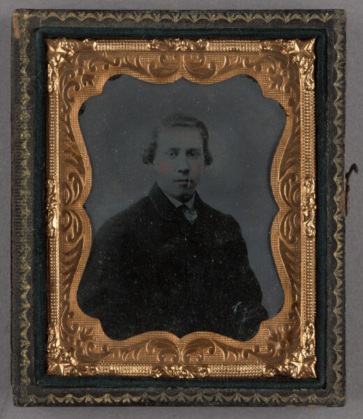 Unknown, [Portrait of a Seated Young Man]