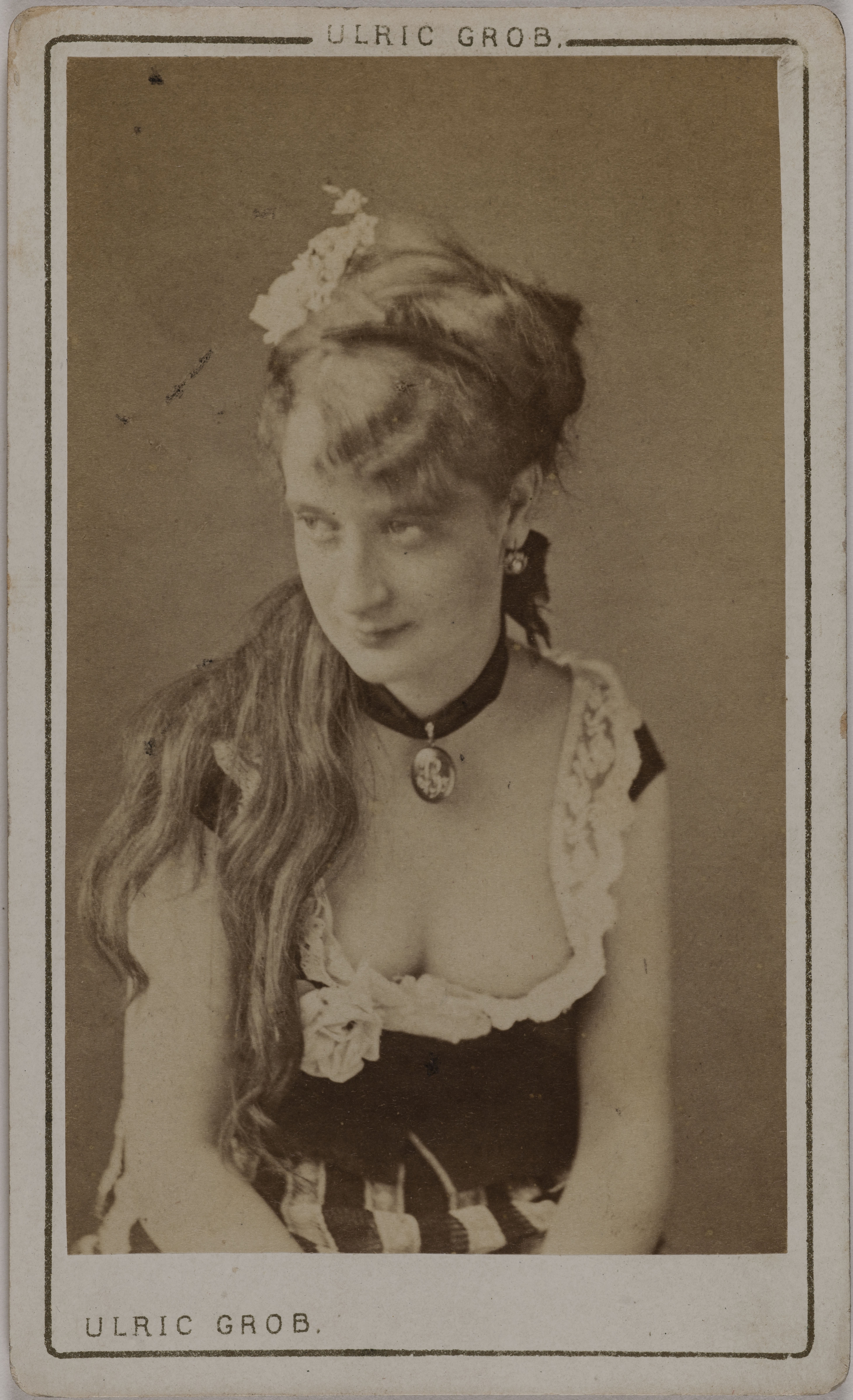 Ulric Grob, Portrait d'Antonia (actrice au Théâtre des Menus-Plaisirs)