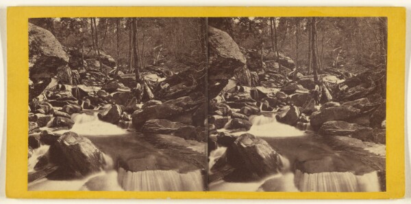 Edward and Henry T. Anthony & Co., The Glens of the Catskills. Kauterskill Glen below the Terrace Cascade.