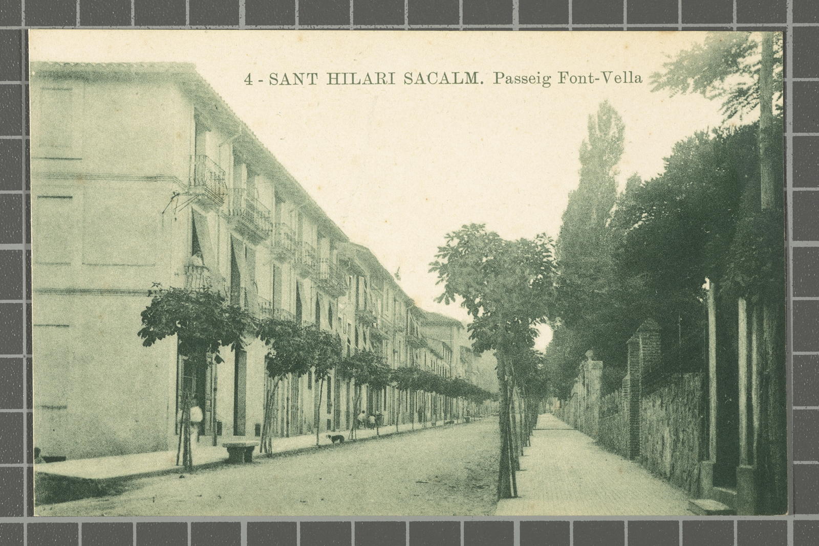 Josep Ximeno Planas, 4 - Sant Hilari Sacalm. Passeig Font-Vella