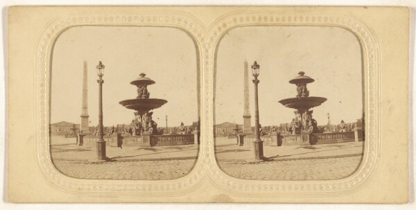 Unknown, [Place de la Concorde, Paris, France]