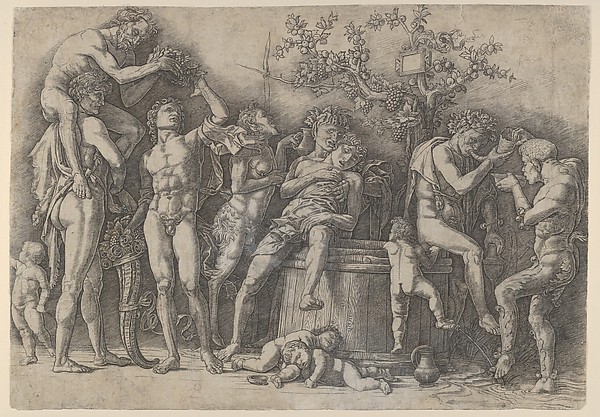 Andrea Mantegna, Bacchanal with Wine Vat
