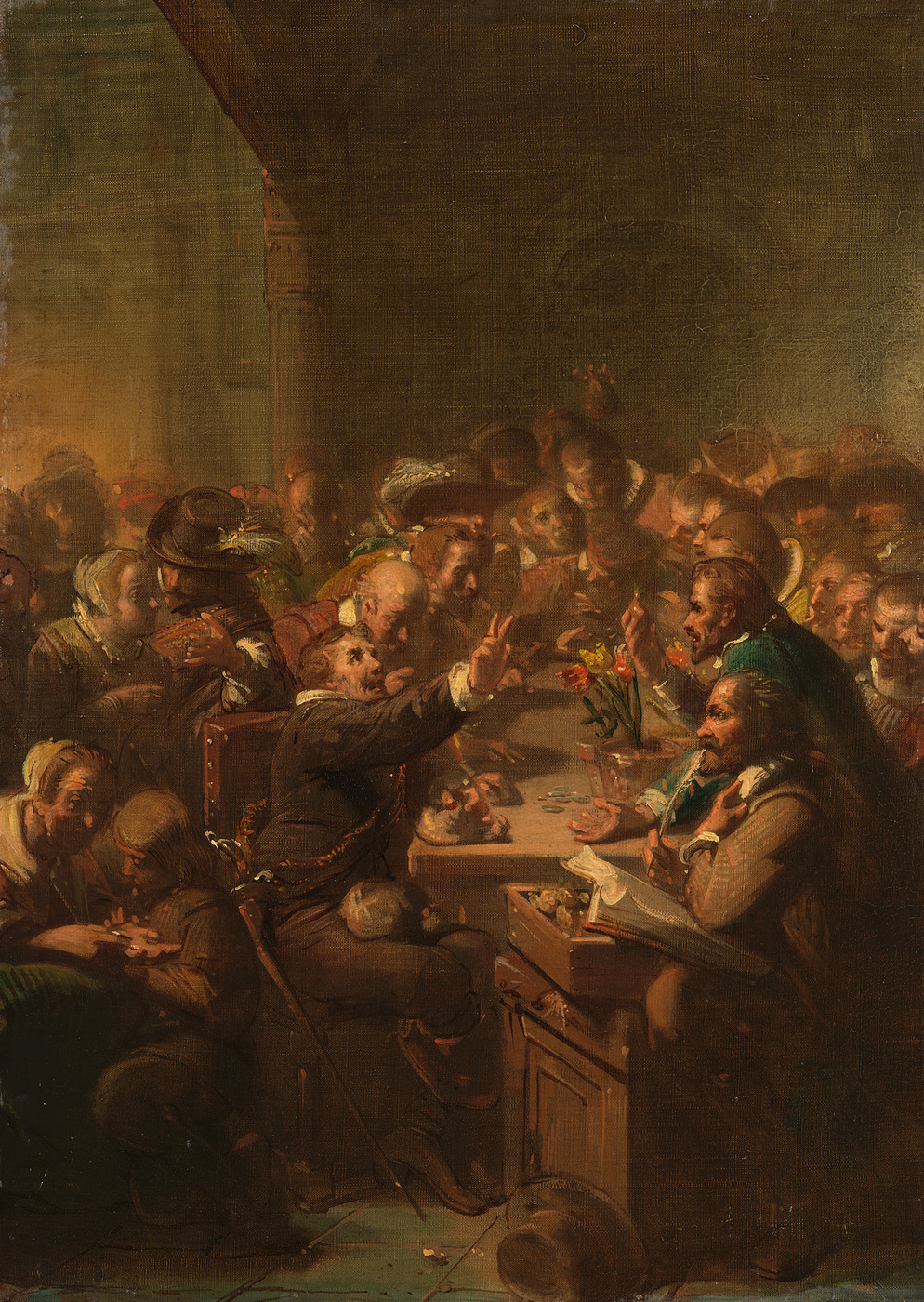Johannes Hinderikus Egenberger, Anno 1637. De tulpenwindhandel