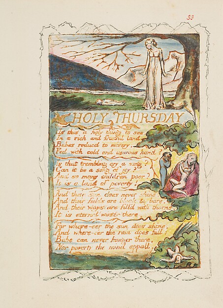 William Blake, Songs of Experience: Holy Thursday