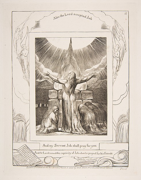 William Blake, Job's Sacrifice