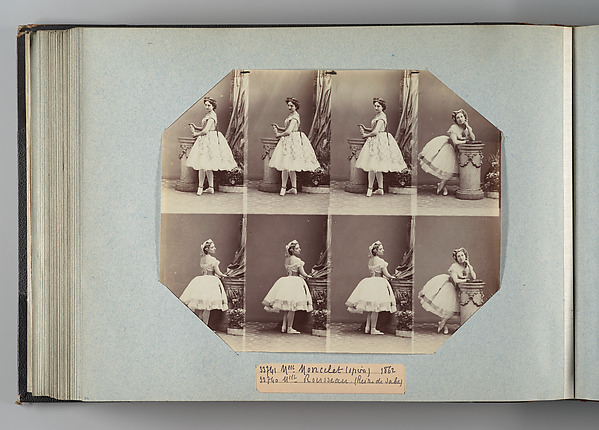 André-Adolphe-Eugène Disdéri, Mlle Moncelet; Mlle Rousseau