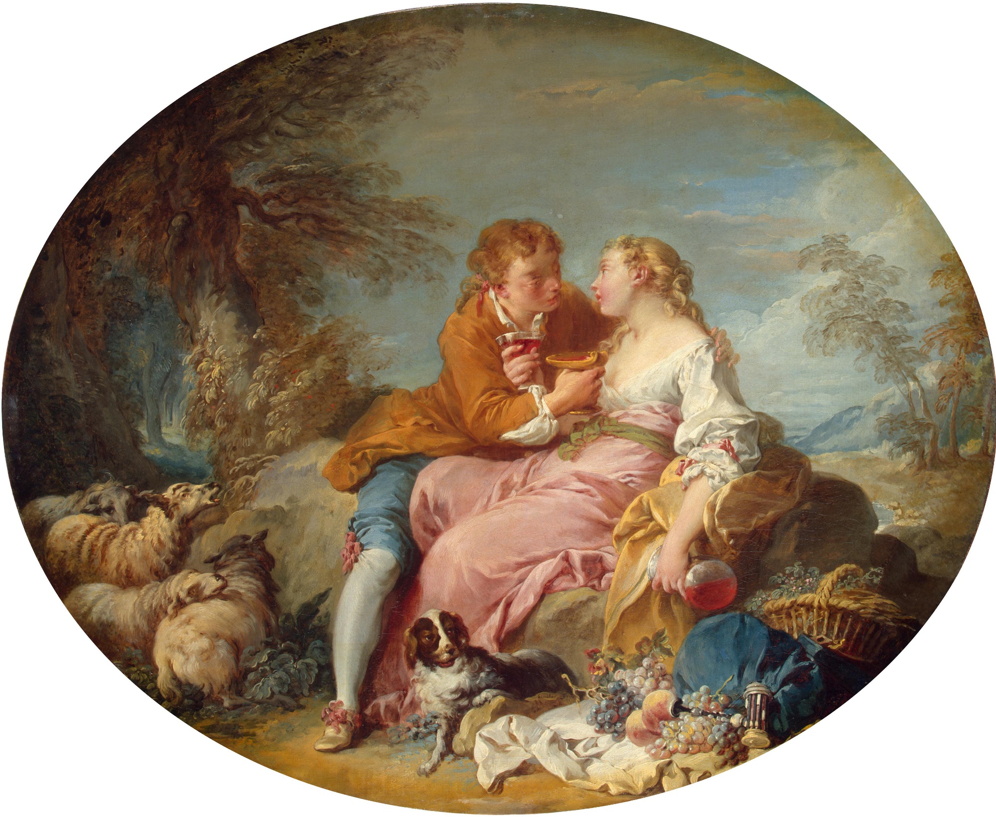 François Boucher, Pastoral Scene