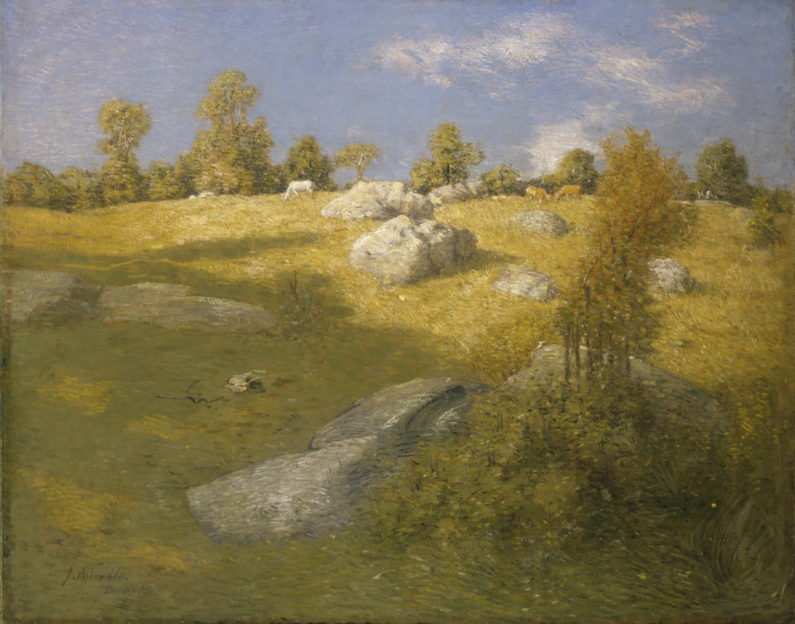 J. Alden Weir, Upland Pasture