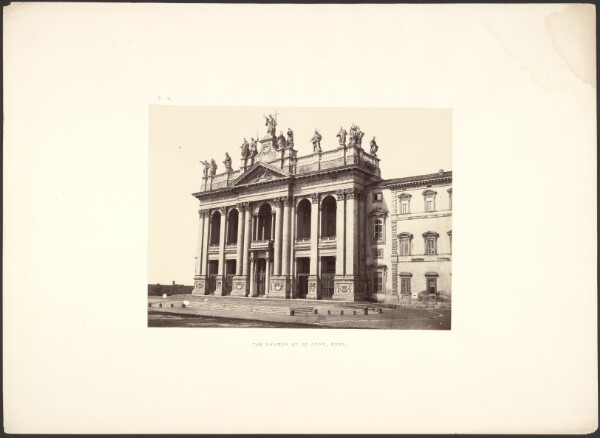 Giorgio Sommer, The Church of St. John, Rome