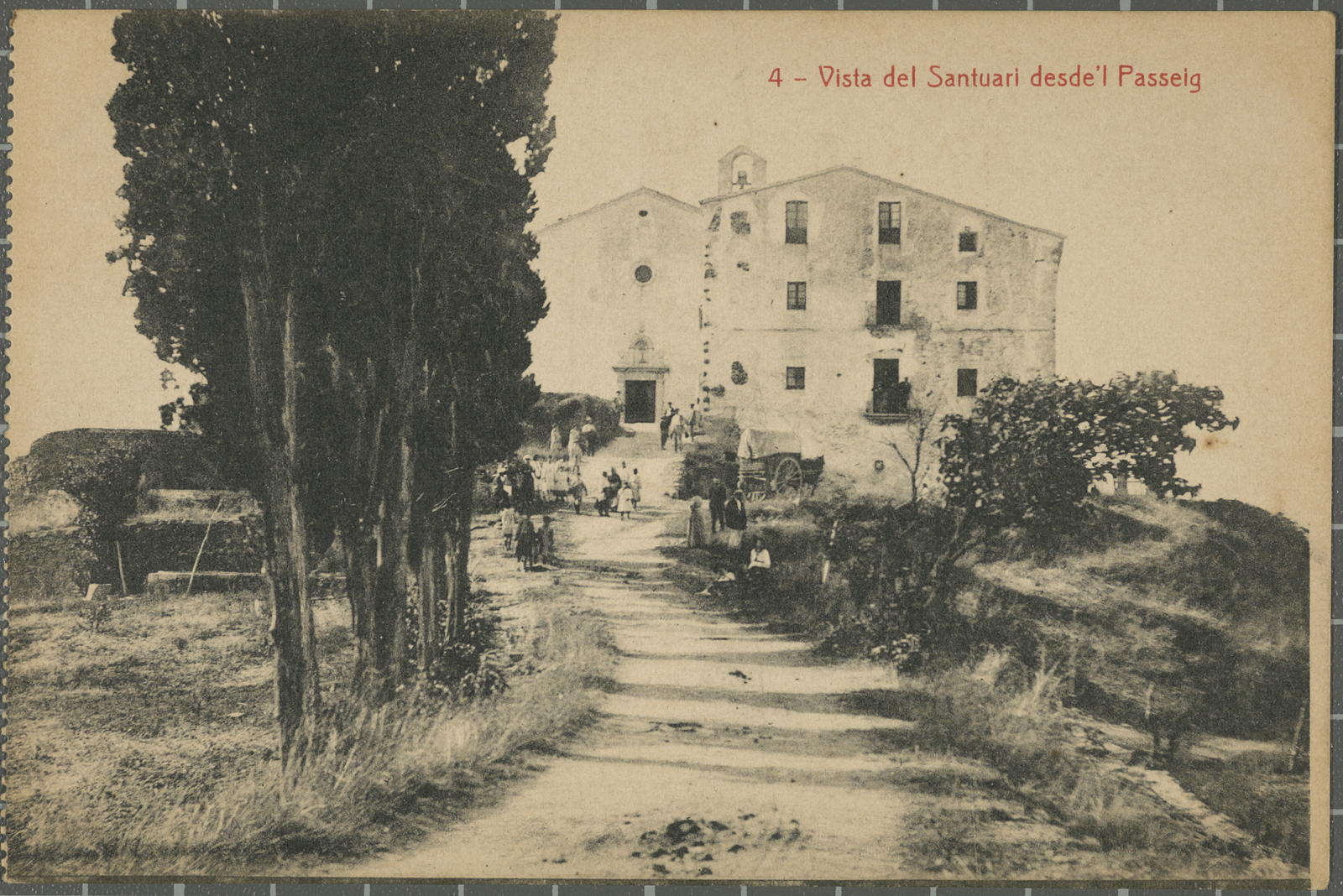 Desconegut, 4-Vista del Sanctuary desde’ l’ Paseo