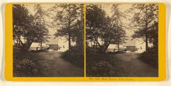 Benjamin West Kilburn, Boat House, Echo Lake.