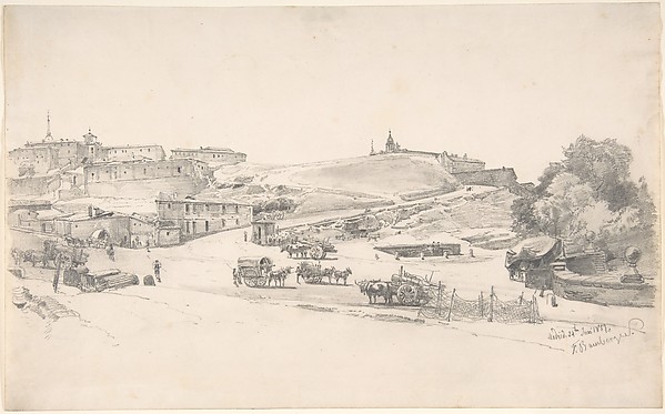 Fritz Bamberger, View of the Outskirts of Madrid
