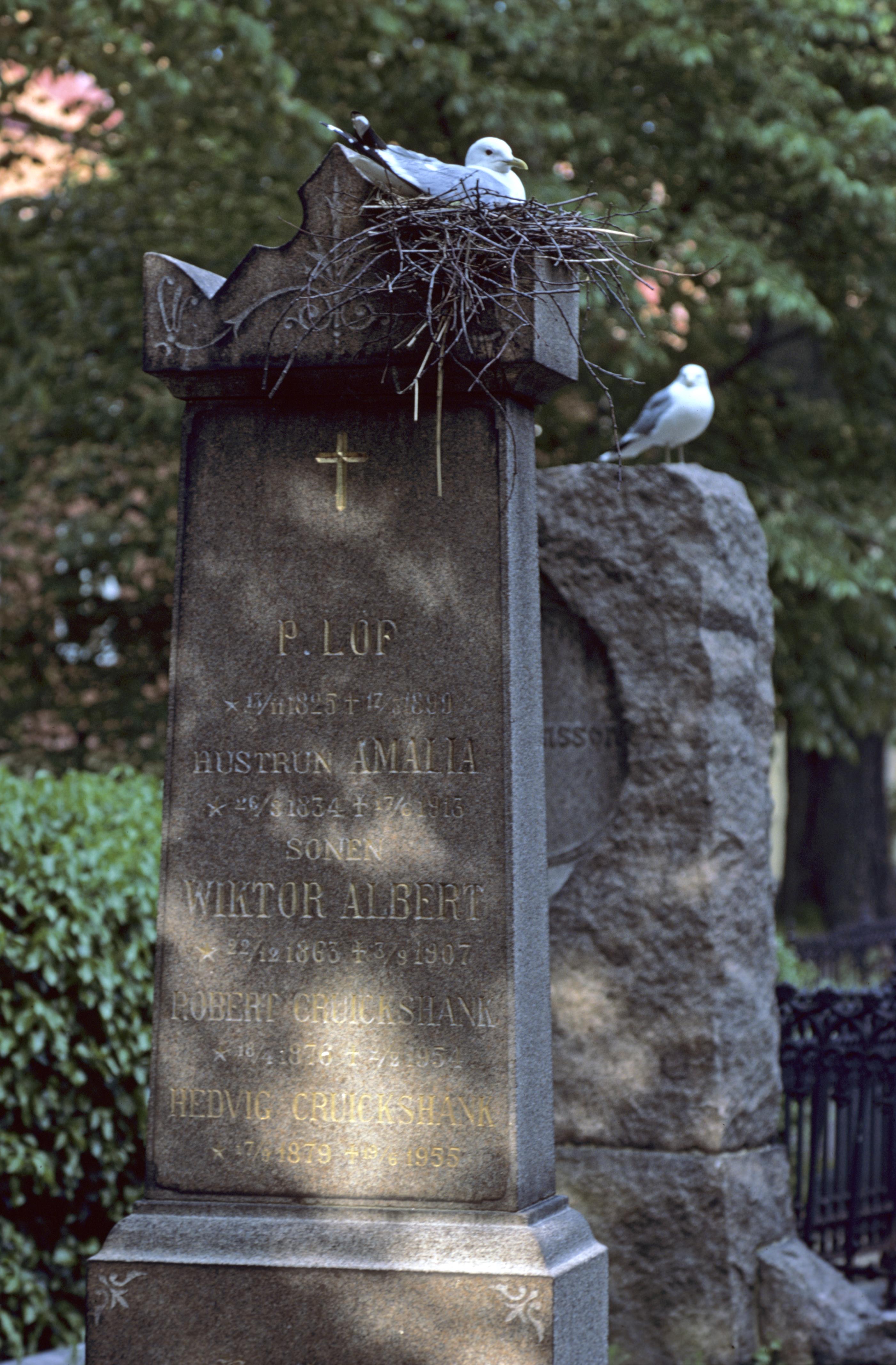 Pål-Nils Nilsson, Göteborg, Mariebergs kyrkogård