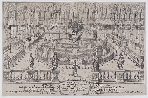 Anonymous, Fireworks display, Nuremberg, 1659