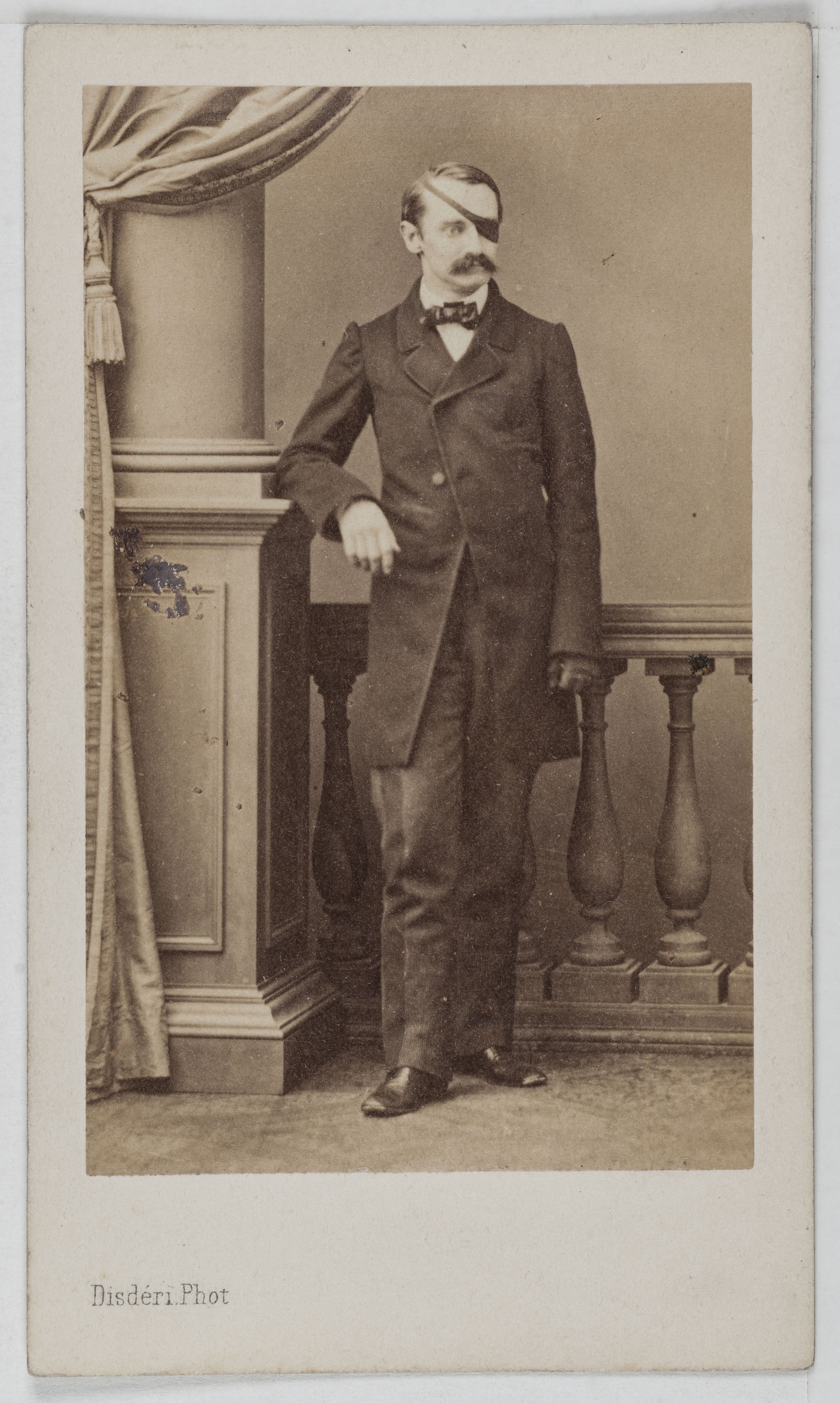 André-Adolphe-Eugène Disdéri, Portrait d'Alexis Feodorivitck Orlov (1781-1861), officier et diplomate.