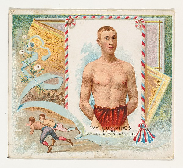 Allen & Ginter, William Cummings, Runner, from World's Champions, Second Series (N43) for Allen & Ginter Cigarettes