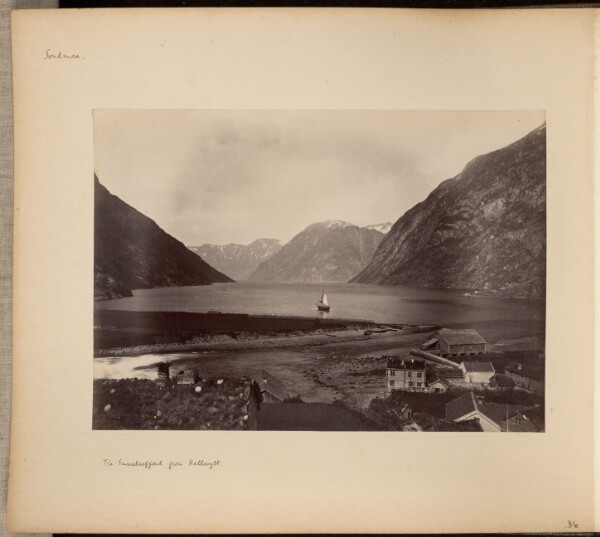 Unknown, The Sunelvsfjord from Hellesylt