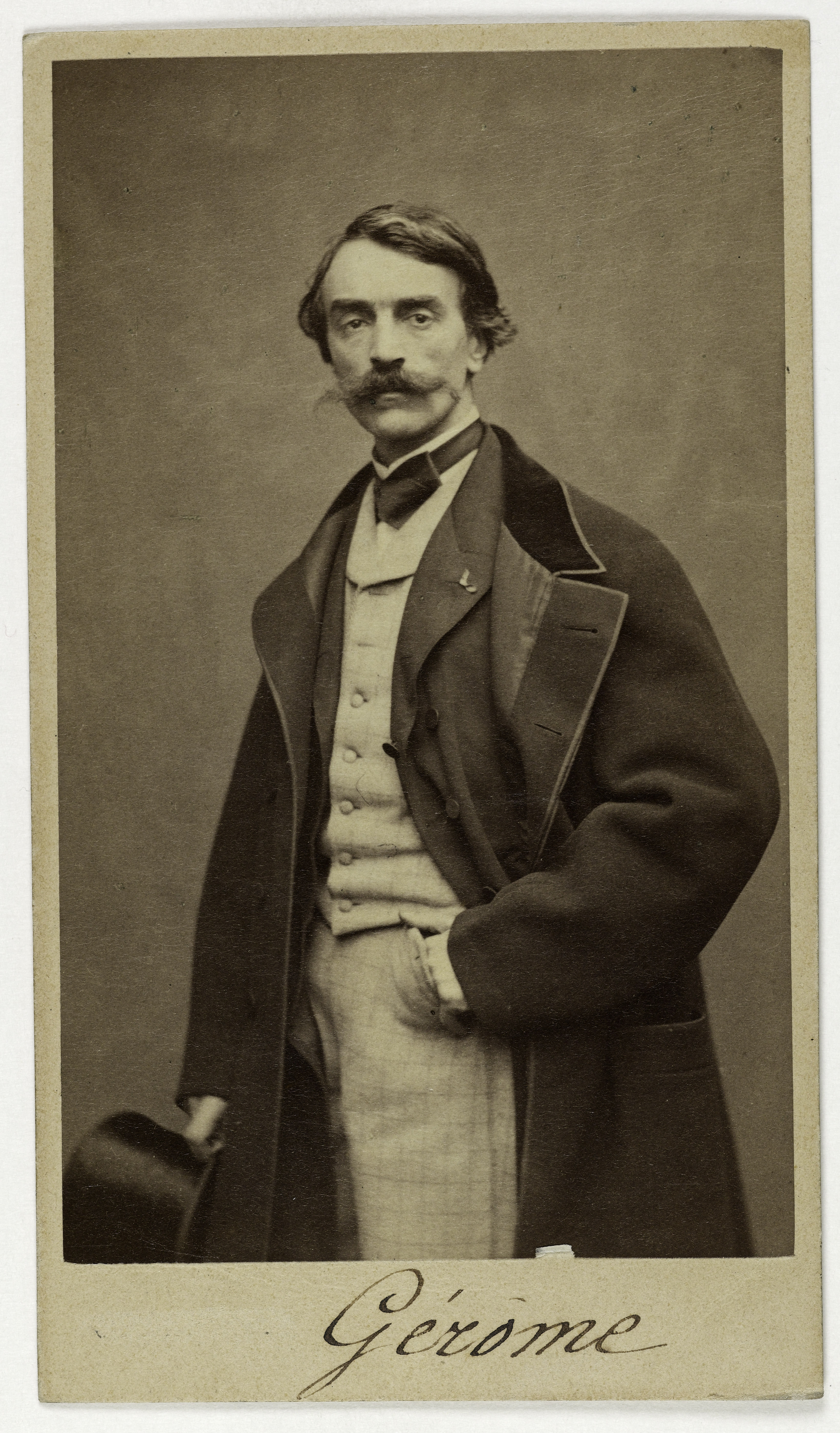Anonyme, Portrait de Jean-Léon Gérôme, (1824-1904), (peintre)