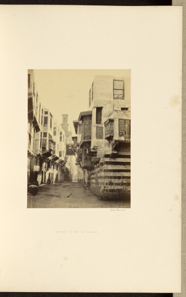 Francis Frith, Street View in Cairo