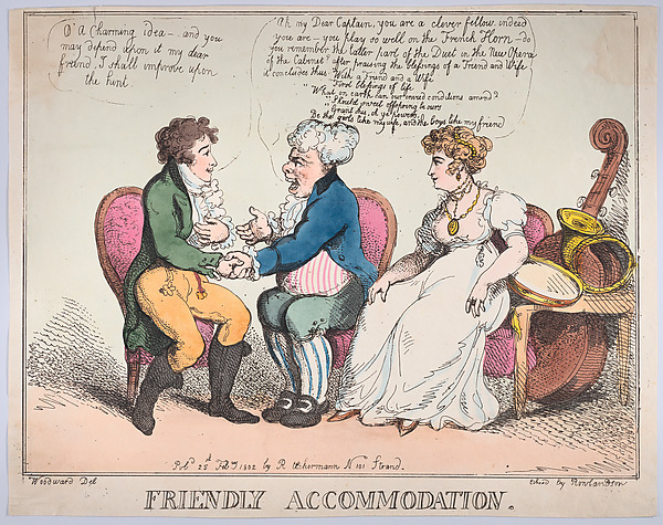 Thomas Rowlandson, Friendly Accommodation