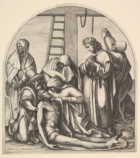 Wenceslaus Hollar, Descent from the Cross