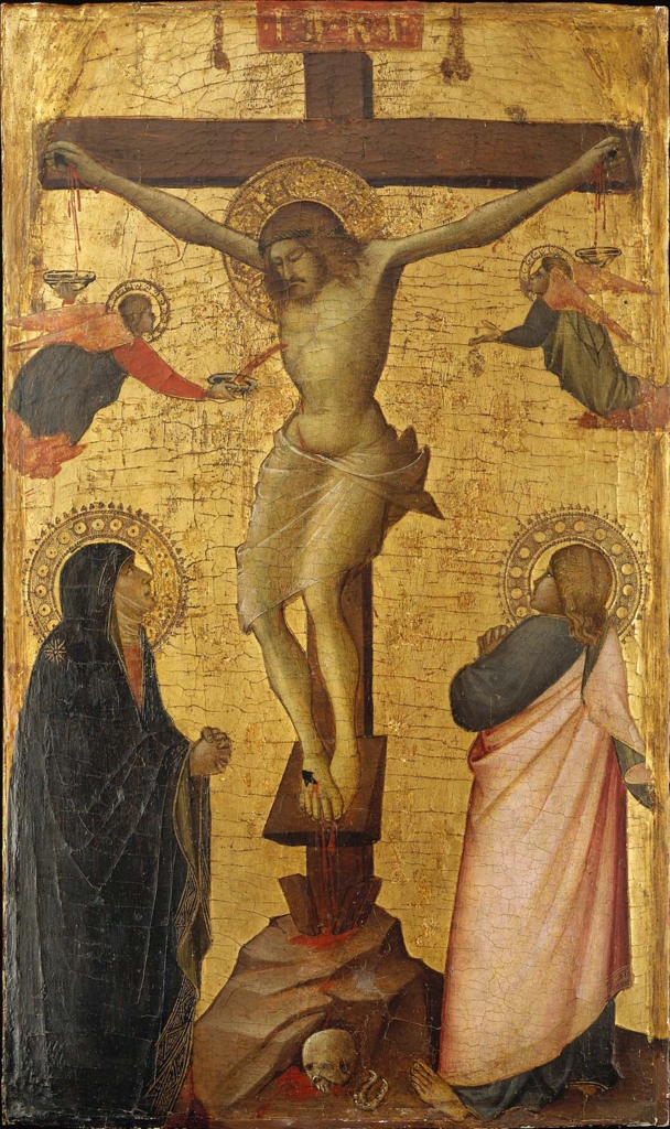 Agnolo Gaddi, The Crucifixion with the Virgin and Saint John