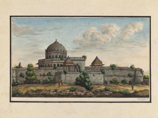 Unknown, Sixty drawings of Mughal monuments and architectural details.