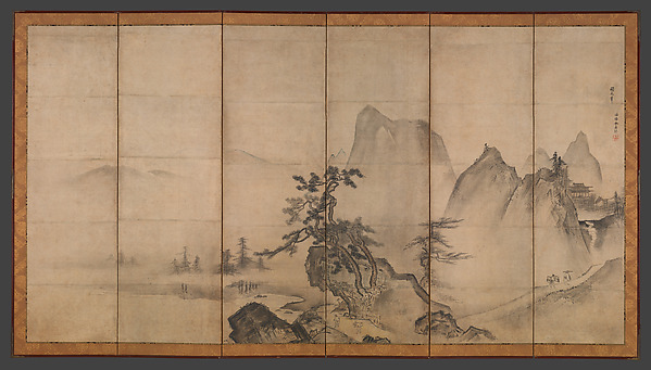 Tenshō Shūbun, Mountain Landscape