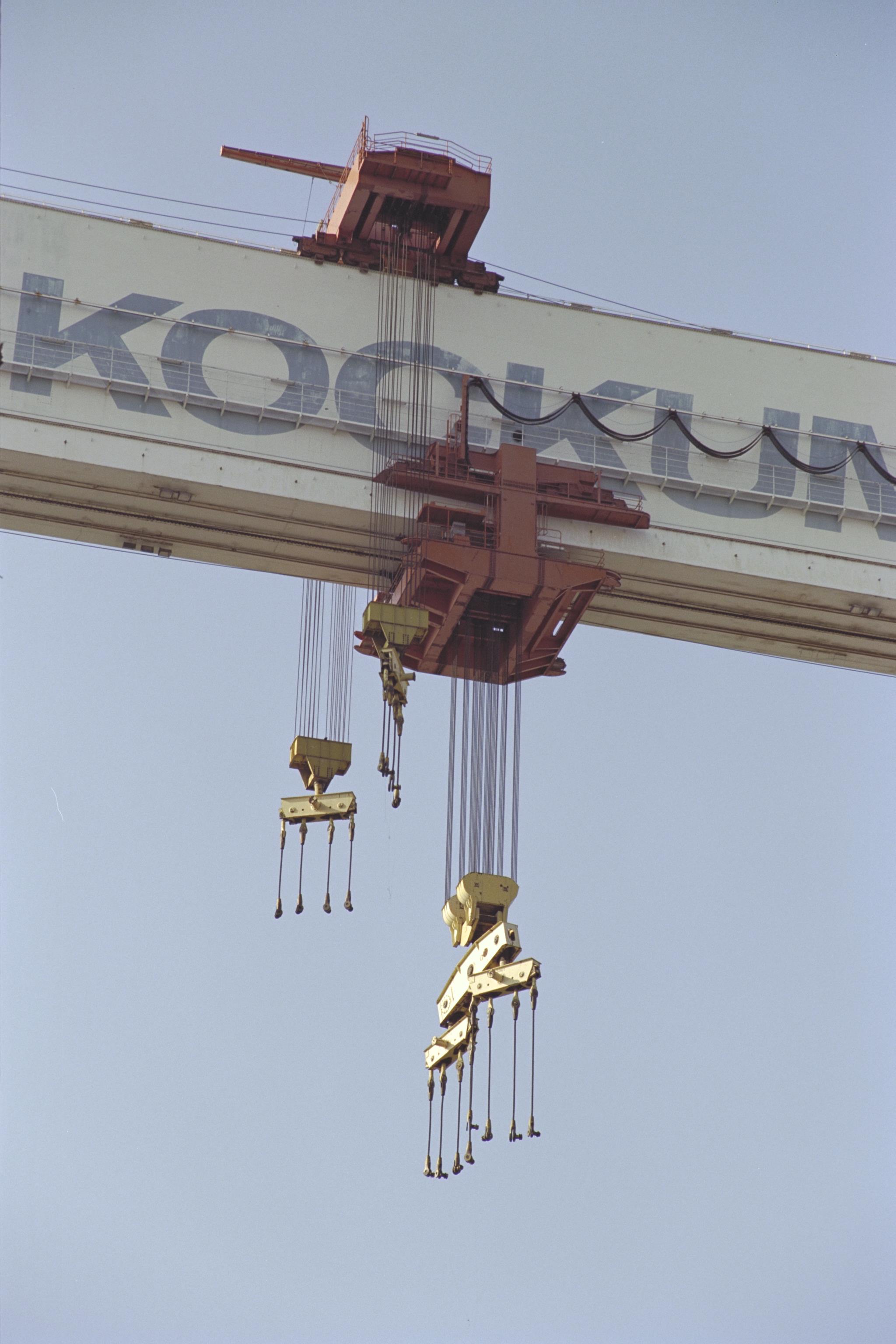 Bengt A Lundberg, Kockumskranen i Malmö
