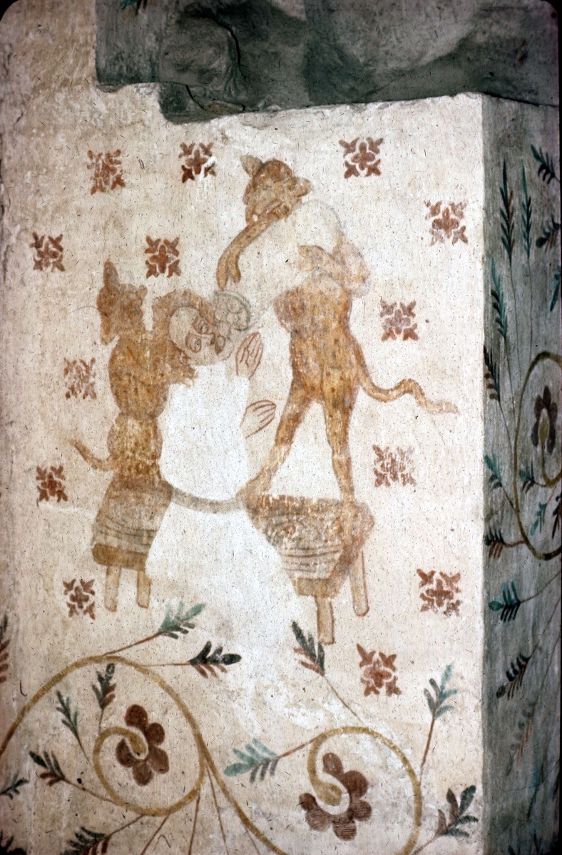 Okänd,, Lime painting in Tensta Church, Tensta parish, Uppland