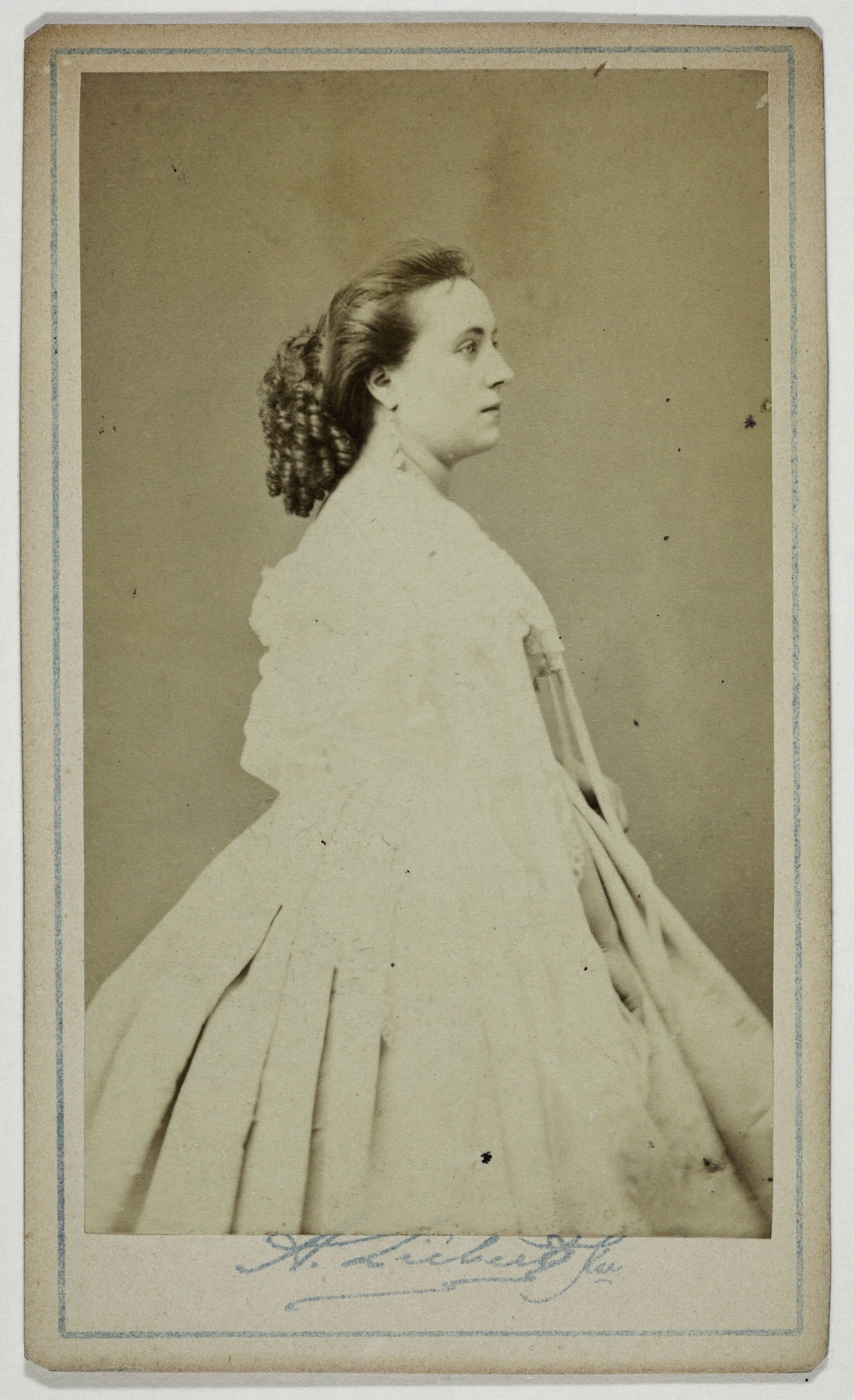 Alphonse Liébert, Portrait d’Abingdon, Louise, Charlotte, (Abingdon – Legaigneur), (actrice)