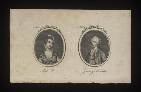 unknown, Miss R and Jemmy Twitcher