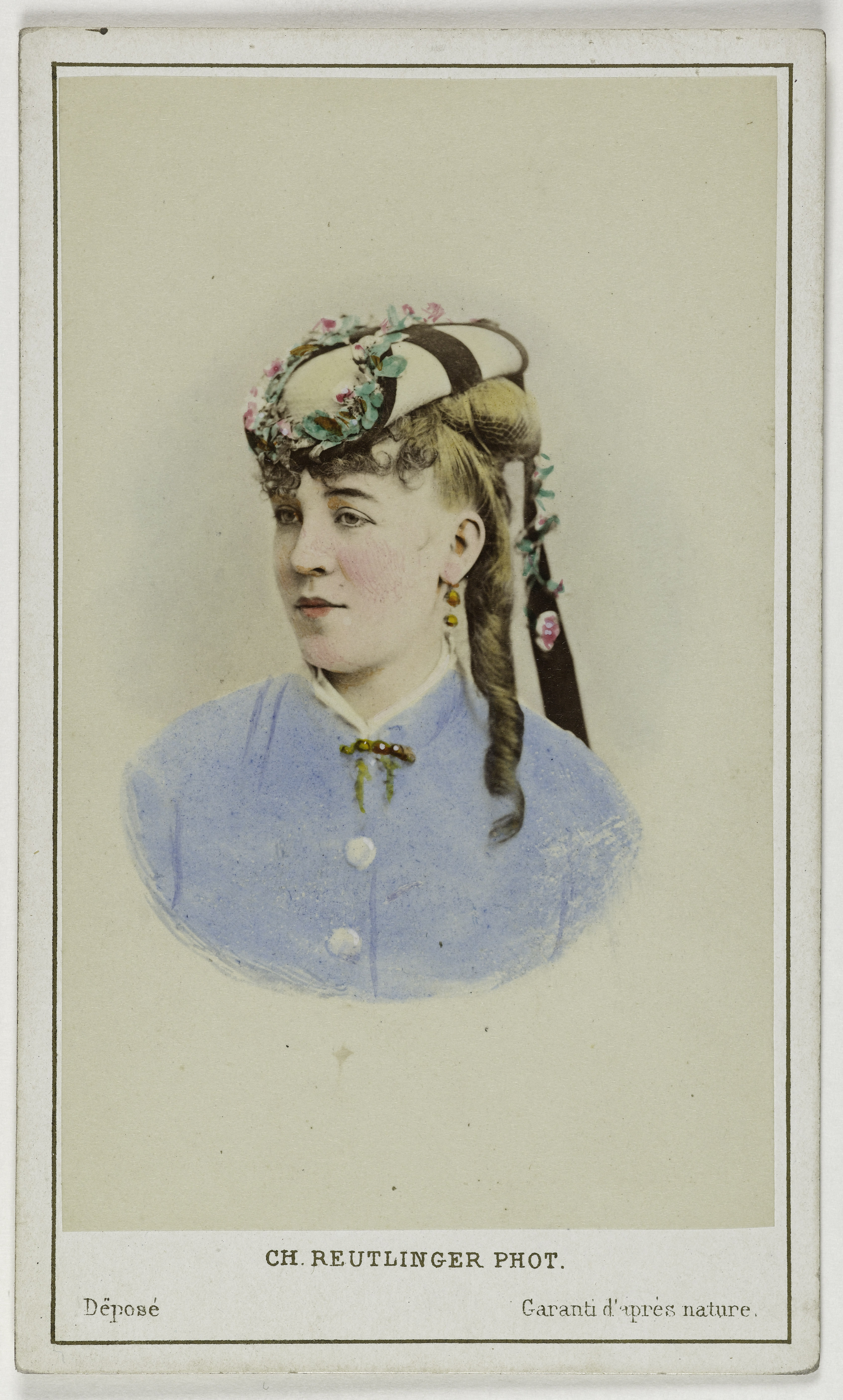 Charles Reutlinger, Portrait de Georgette, (actrice)