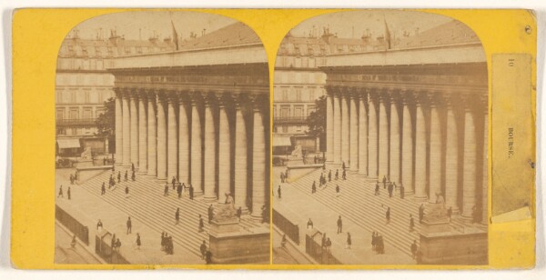 Unknown, Bourse. [Paris, France]