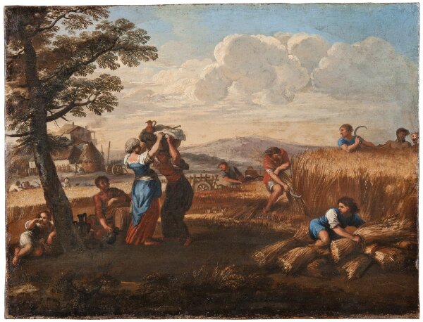 Pietro da Cortona, Landskap med sädesskörd