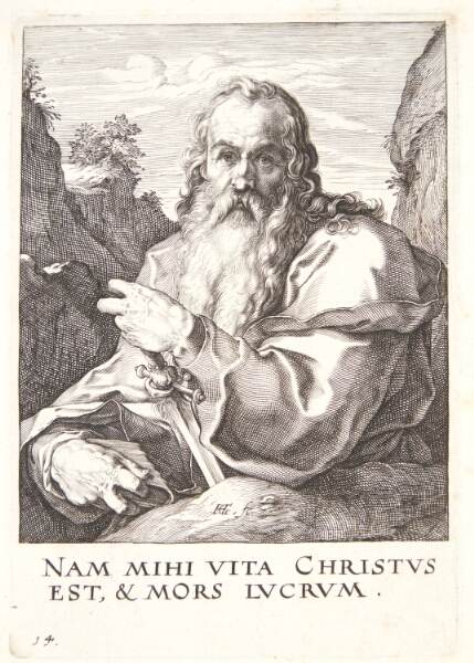 Hendrick Goltzius, Apostlen Paulus