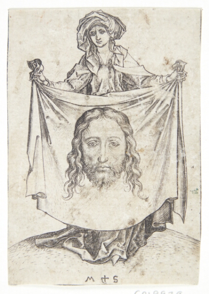 Martin Schongauer, Veronika holdende svededugen