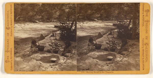 Eadweard J. Muybridge, Making Bread in the Yosemite.