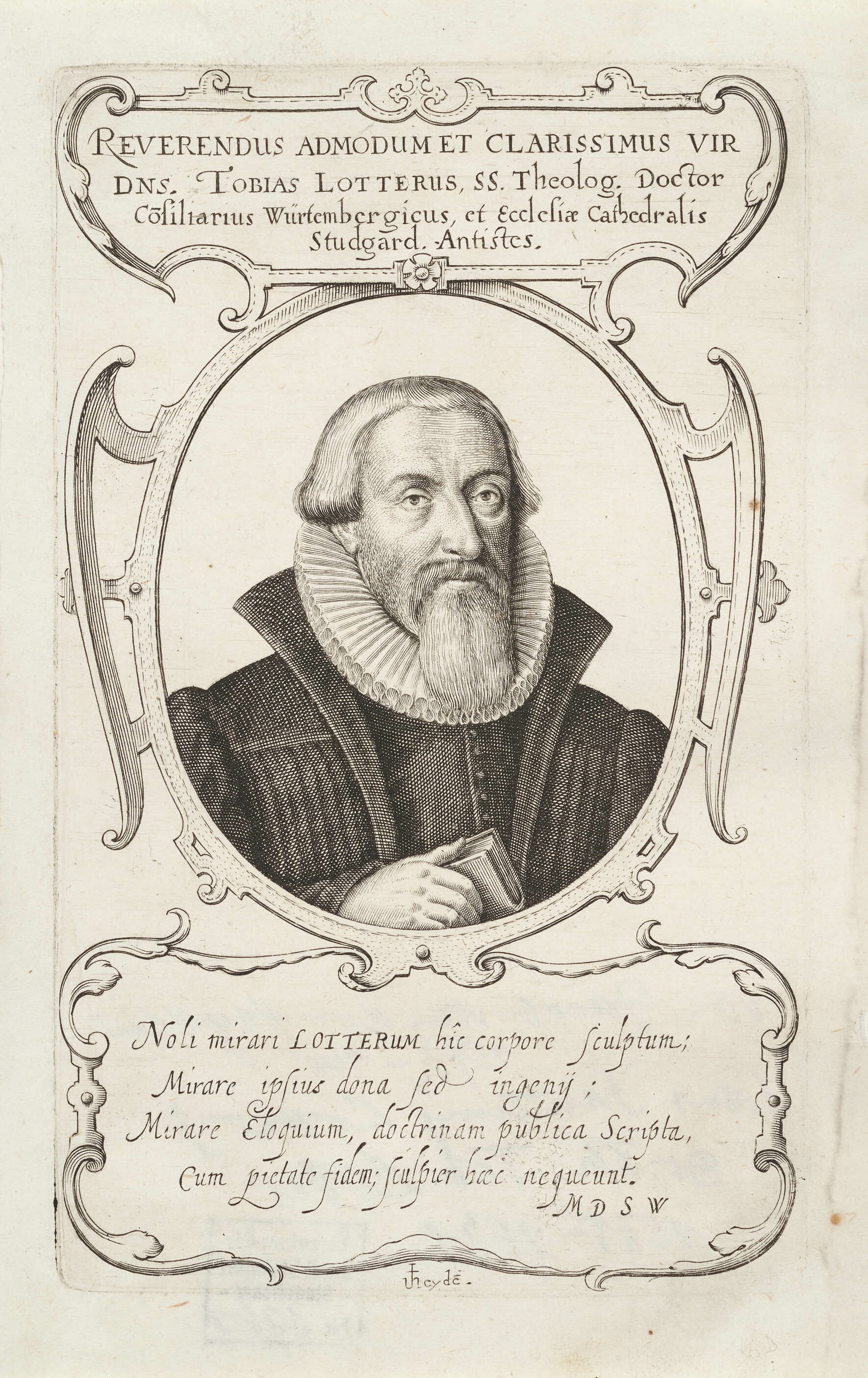Jacob van der Heyden, Bildnis Tobias Lotter