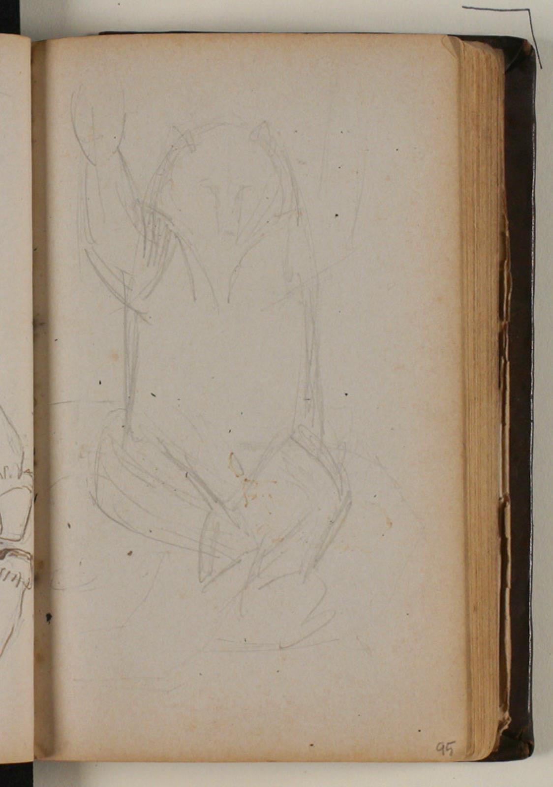 Niels Larsen Stevns, Studie af brun bjørn