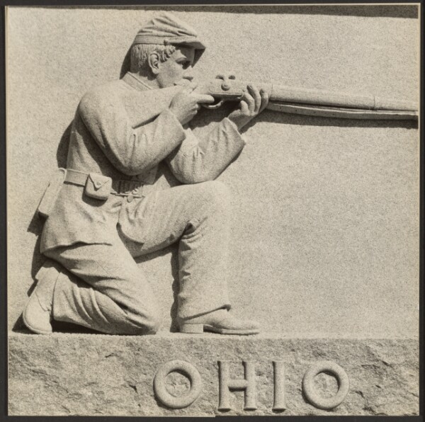 Walker Evans, Battlefield Monument, Vicksburg, Mississippi / Ohio Monument, Vicksburg National Military Park