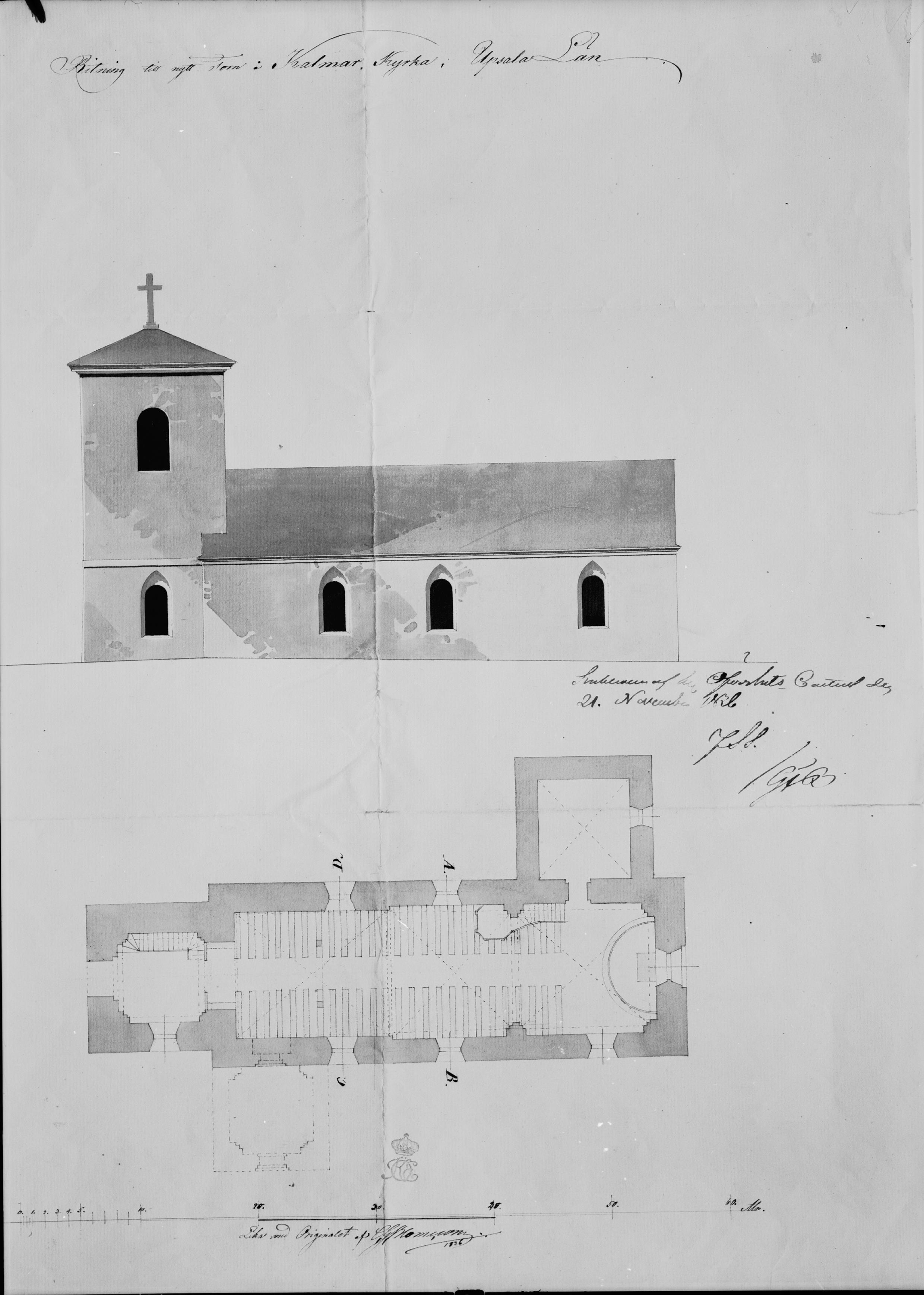 Nils Lagergren, Kalmar kyrka
