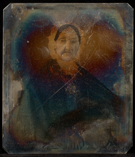 Jacob Byerly, [Portrait of a Seated Elderly Woman in Matron Cap]