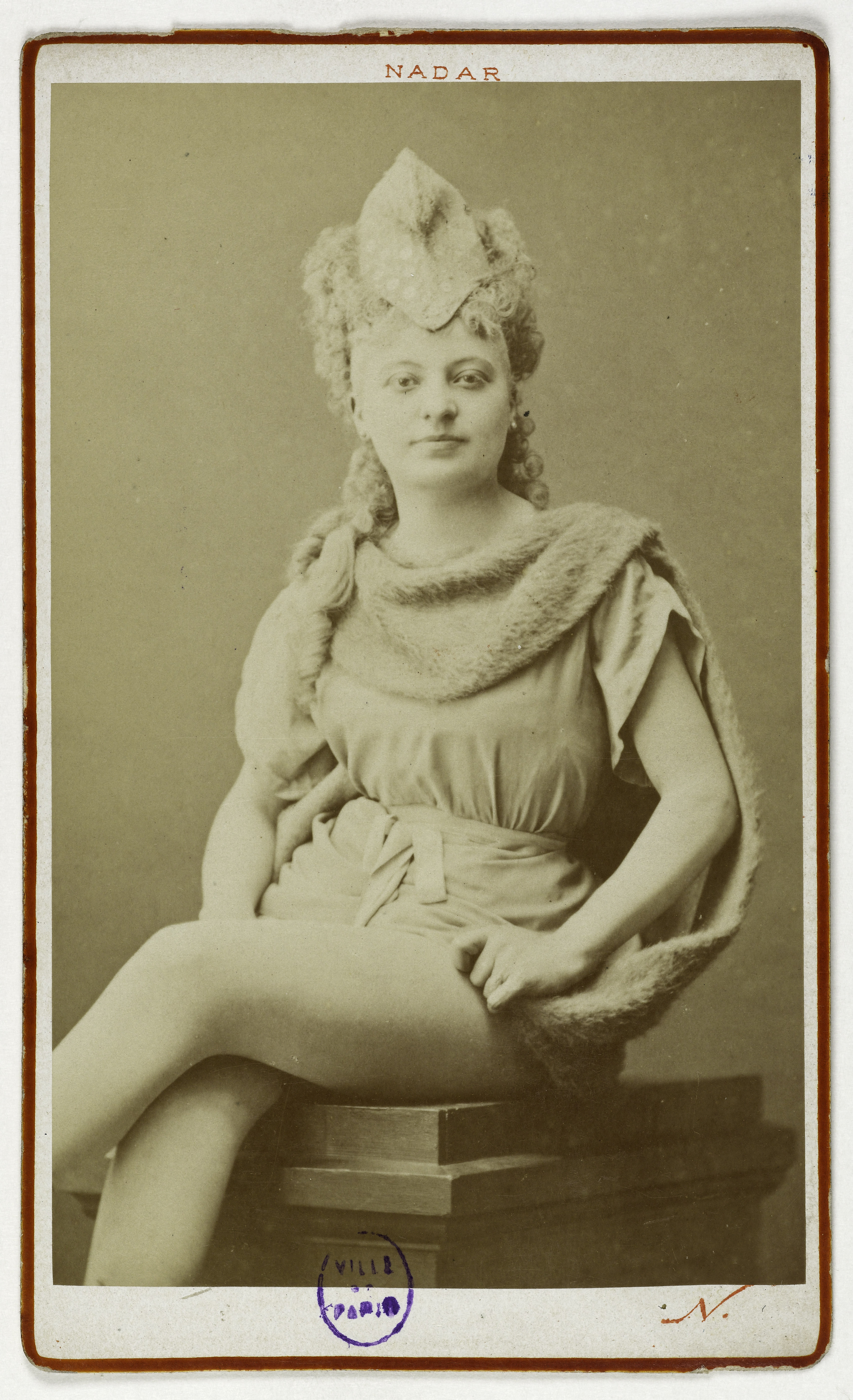 Atelier Nadar, Portrait de Griart, (actrice)
