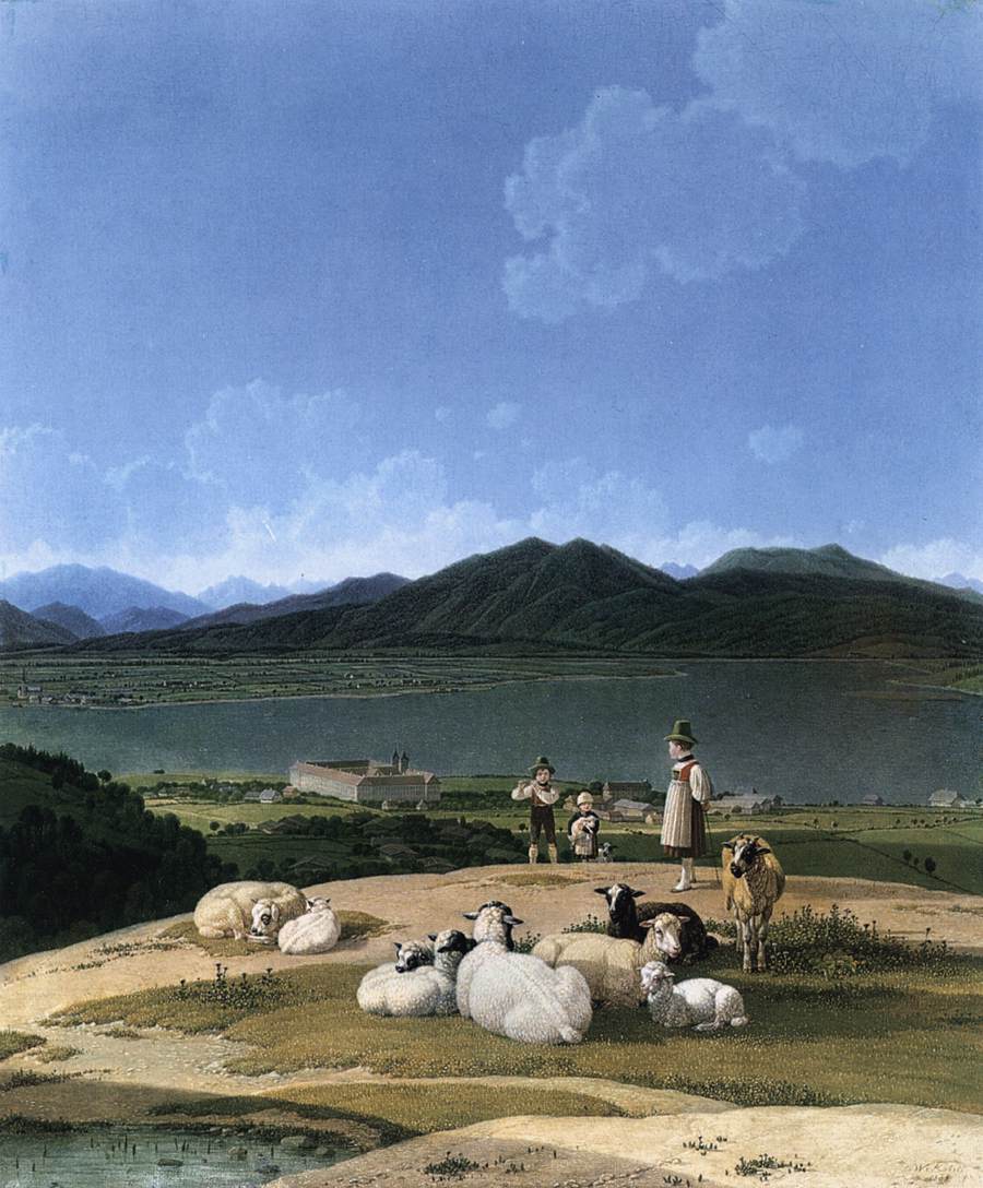 Wilhelm von Kobell, View of Tegernsee