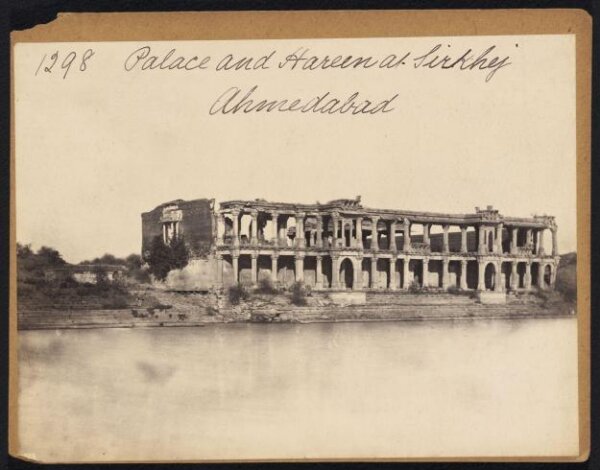 Francis Frith, Palace and Hareen at Sirkhej Ahmedabad