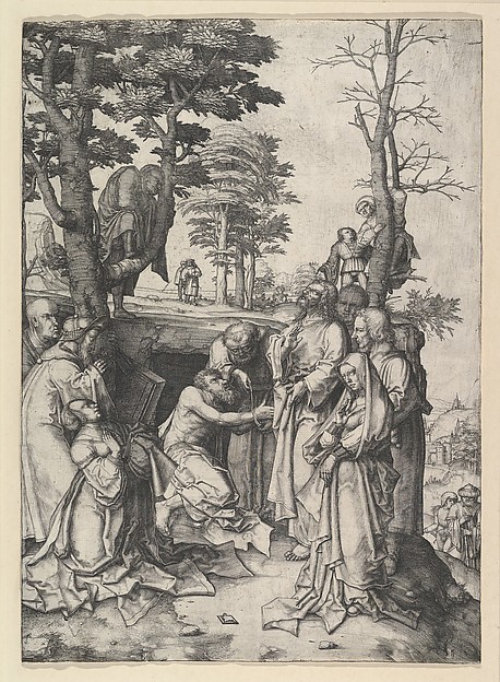 Lucas van Leyden, The Raising of Lazarus