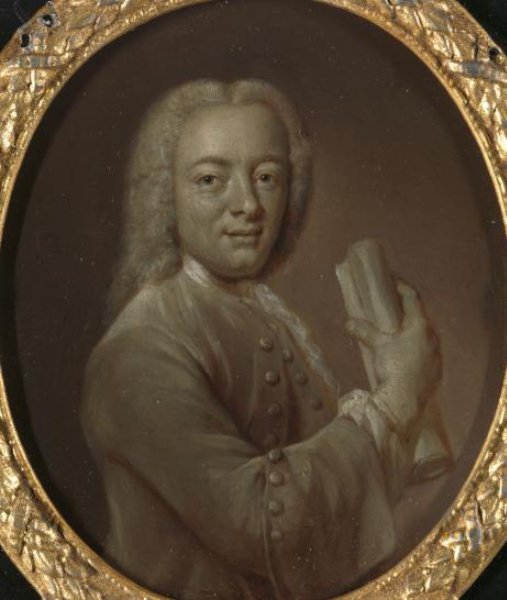 Jan Maurits Quinkhard, Portrait of Bernardus de Bosch I, Poet and Art Patron in Amsterdam