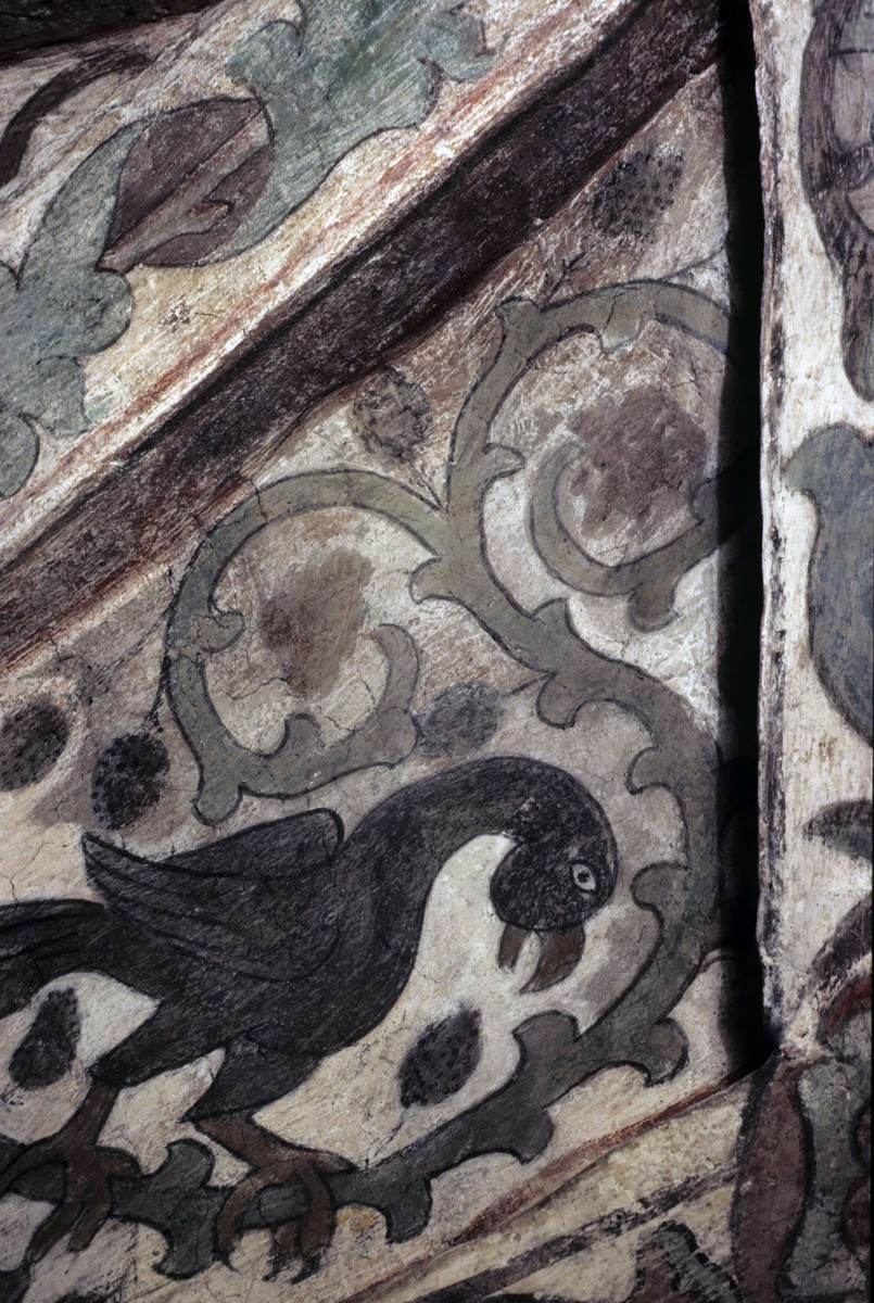 Rune Hammarling, Lime painting in Viksta Church, Viksta parish, Uppland 1986